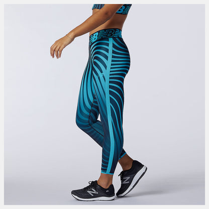 Relentless Printed High Rise 7/8 Tight | New Balance Clothing - Women