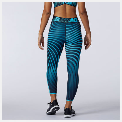 Relentless Printed High Rise 7/8 Tight | New Balance Clothing - Women