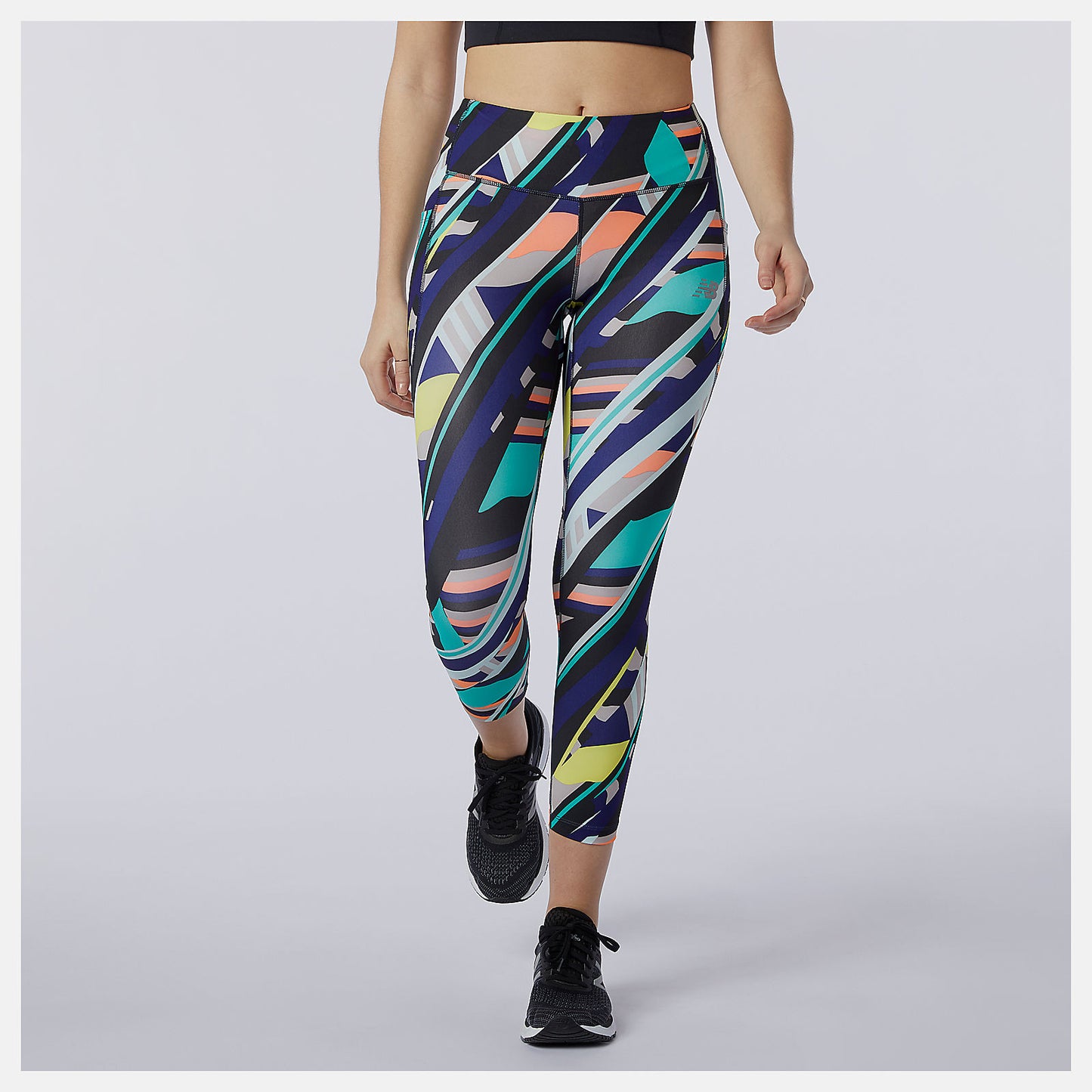 New Balance Online - Printed Impact Run Crop