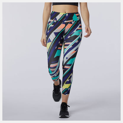 Printed Impact Run Crop | New Balance Clothing - Women