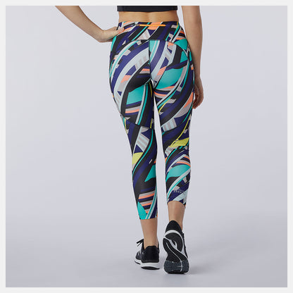 Printed Impact Run Crop | New Balance Clothing - Women