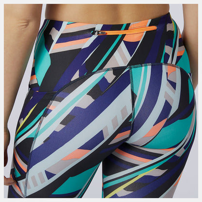 Printed Impact Run Crop | New Balance Clothing - Women