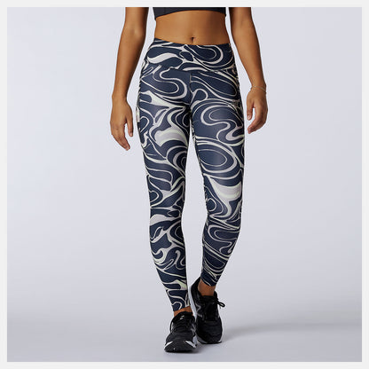 Printed Impact Run Tight | New Balance Clothing - Women