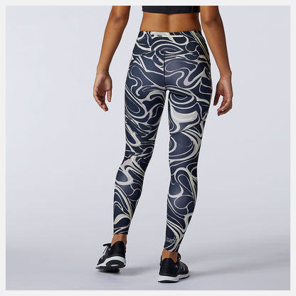 Printed Impact Run Tight | New Balance Clothing - Women