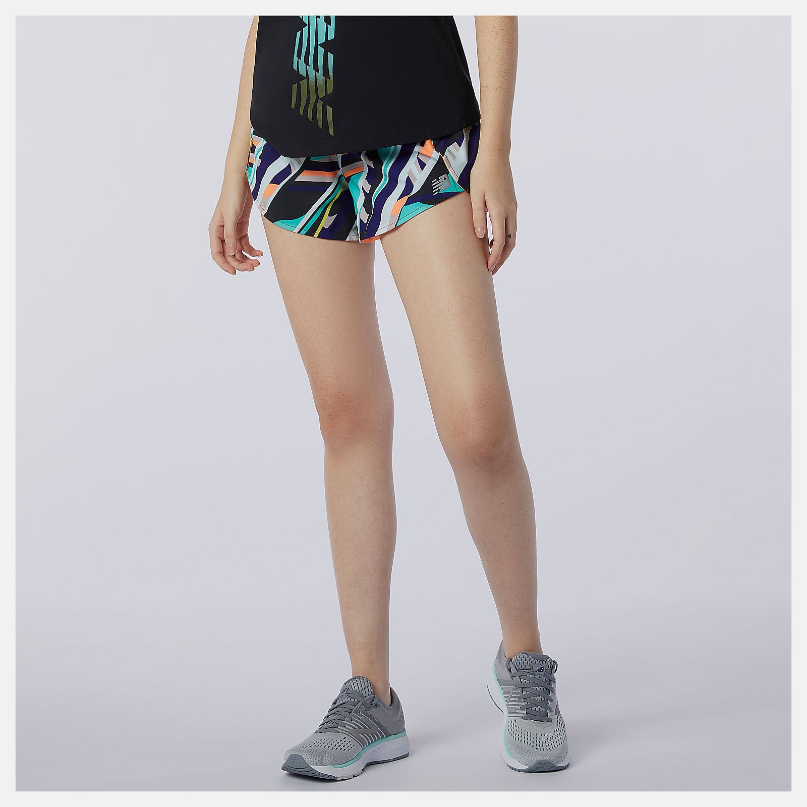 New Balance Discount - Printed Impact Run Short 3 Inch