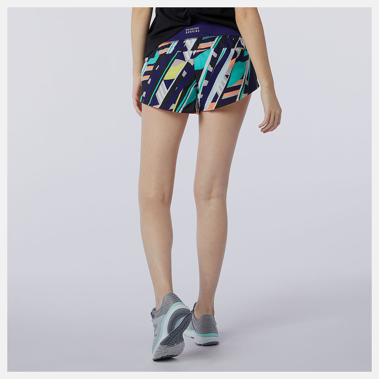New Balance Discount - Printed Impact Run Short 3 Inch
