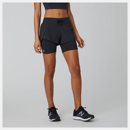Impact Run 2 In 1 Short | New Balance Clothing - Women