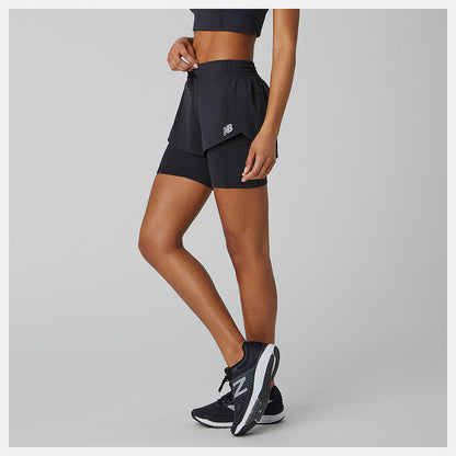 Impact Run 2 In 1 Short | New Balance Clothing - Women