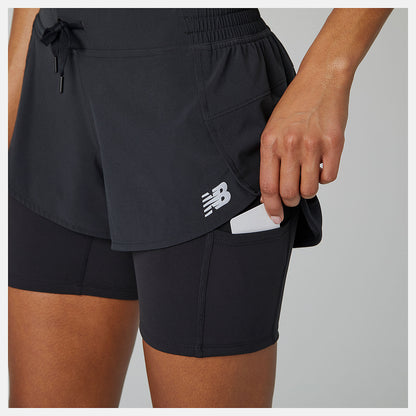 Impact Run 2 In 1 Short | New Balance Clothing - Women