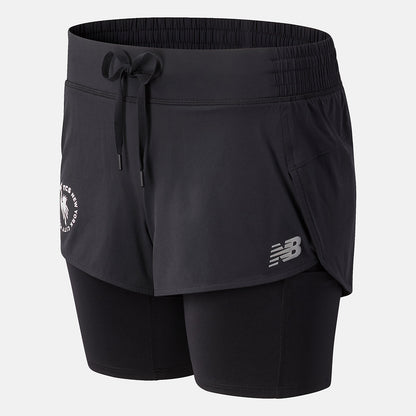 NYC Marathon Impact Run 2 In 1 Short | New Balance Clothing - Women