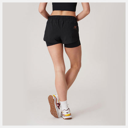 Bandier Woven tech Short | New Balance Clothing - Women