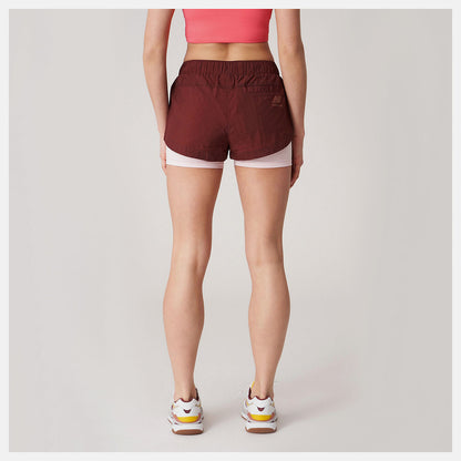 Bandier Woven tech Short | New Balance Clothing - Women