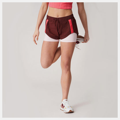 Bandier Woven tech Short | New Balance Clothing - Women