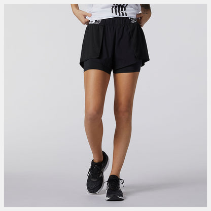 Relentless 2 In 1 Short | New Balance Clothing - Women
