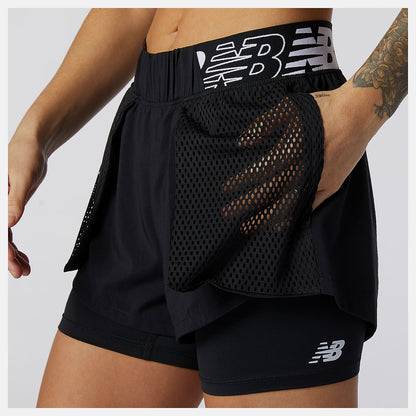Relentless 2 In 1 Short | New Balance Clothing - Women