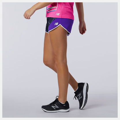 Printed Fast Flight Split Short | New Balance Clothing - Women