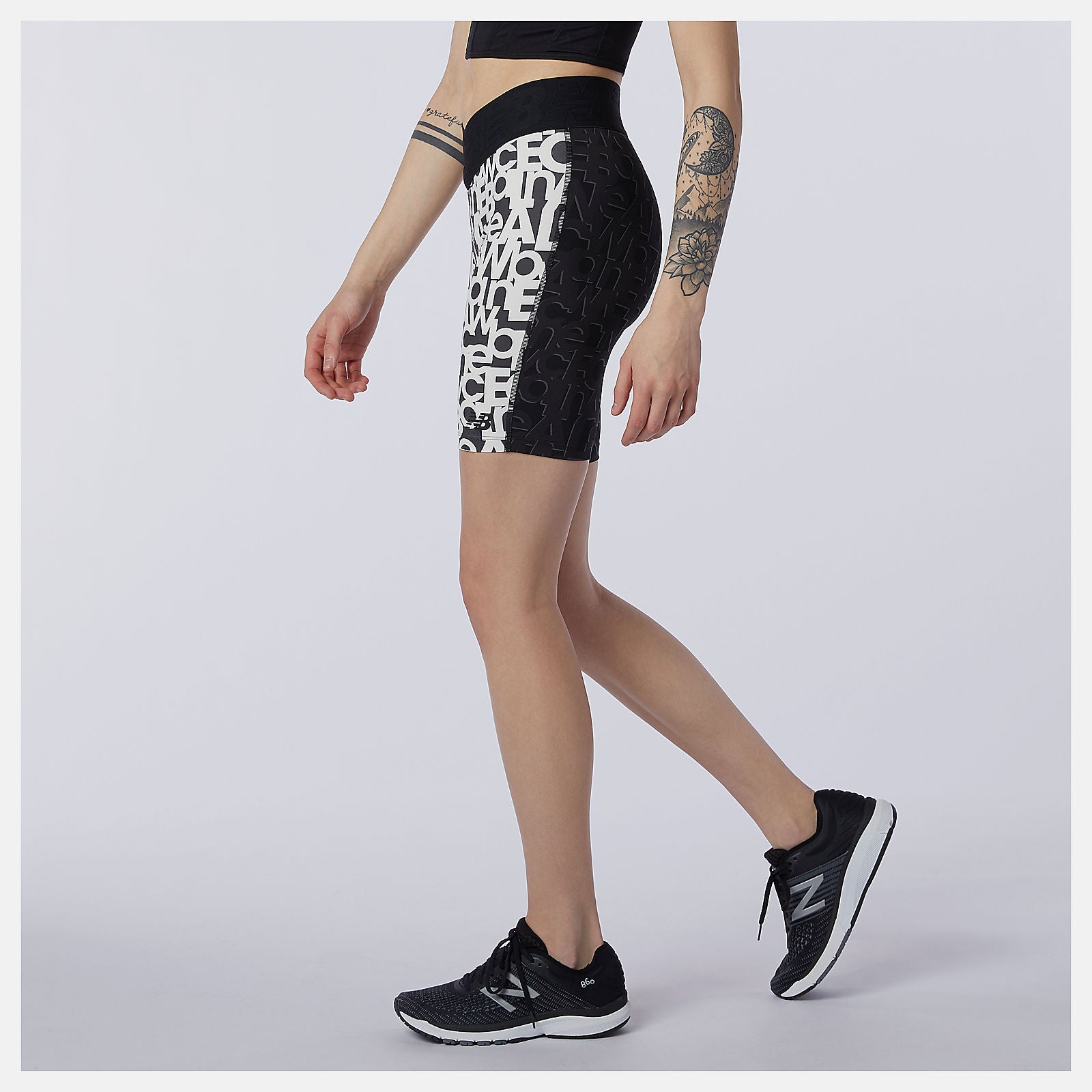 New Balance For Sale - Relentless Printed Fitted Short