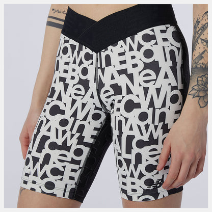 Relentless Printed Fitted Short | New Balance Clothing - Women