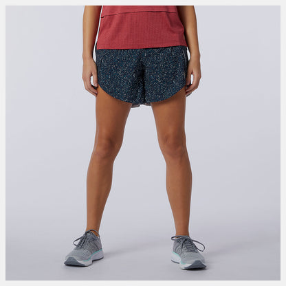 Printed Impact Run 5 inch Short | New Balance Clothing - Women
