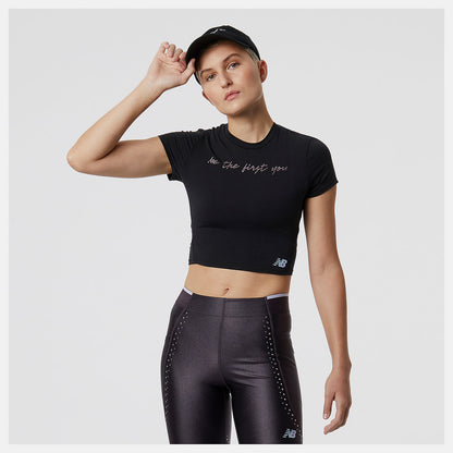 Syd Crop Tee | New Balance Clothing - Women