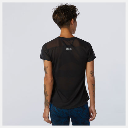 NYC Marathon Impact Run Short Sleeve | New Balance Clothing - Women