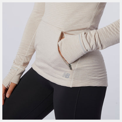 NB Heat Grid Hoodie | New Balance Clothing - Women