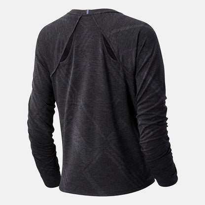 NYC Marathon Q Speed Fuel Jacquard Long Sleeve | New Balance Clothing - Women