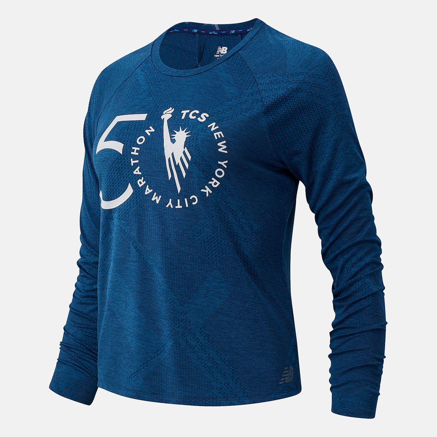 New Balance US - NYC Marathon Q Speed Fuel Jacquard Long Sleeve
