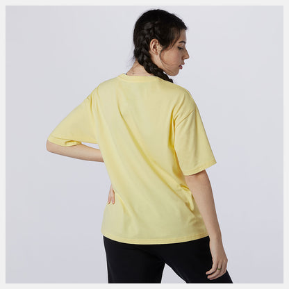 NB Essentials Stacked Logo Tee | New Balance Clothing - Women