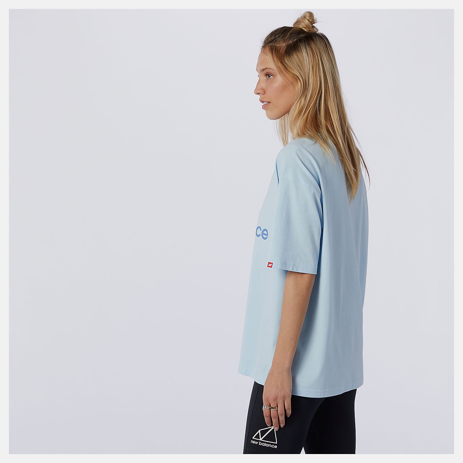 New Balance Sale - NB Essentials Stacked Logo Tee