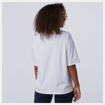 NB Essentials Stacked Logo Tee | New Balance Clothing - Women