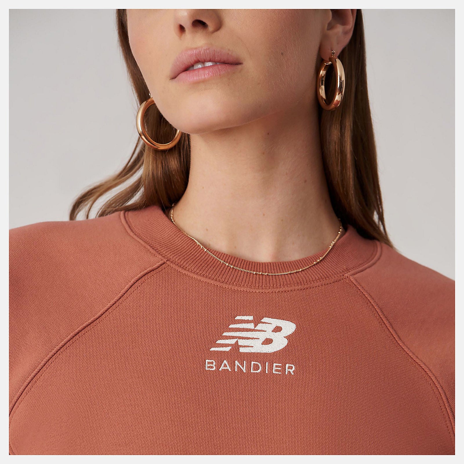 New Balance For Sale - Bandier Fleece Crew