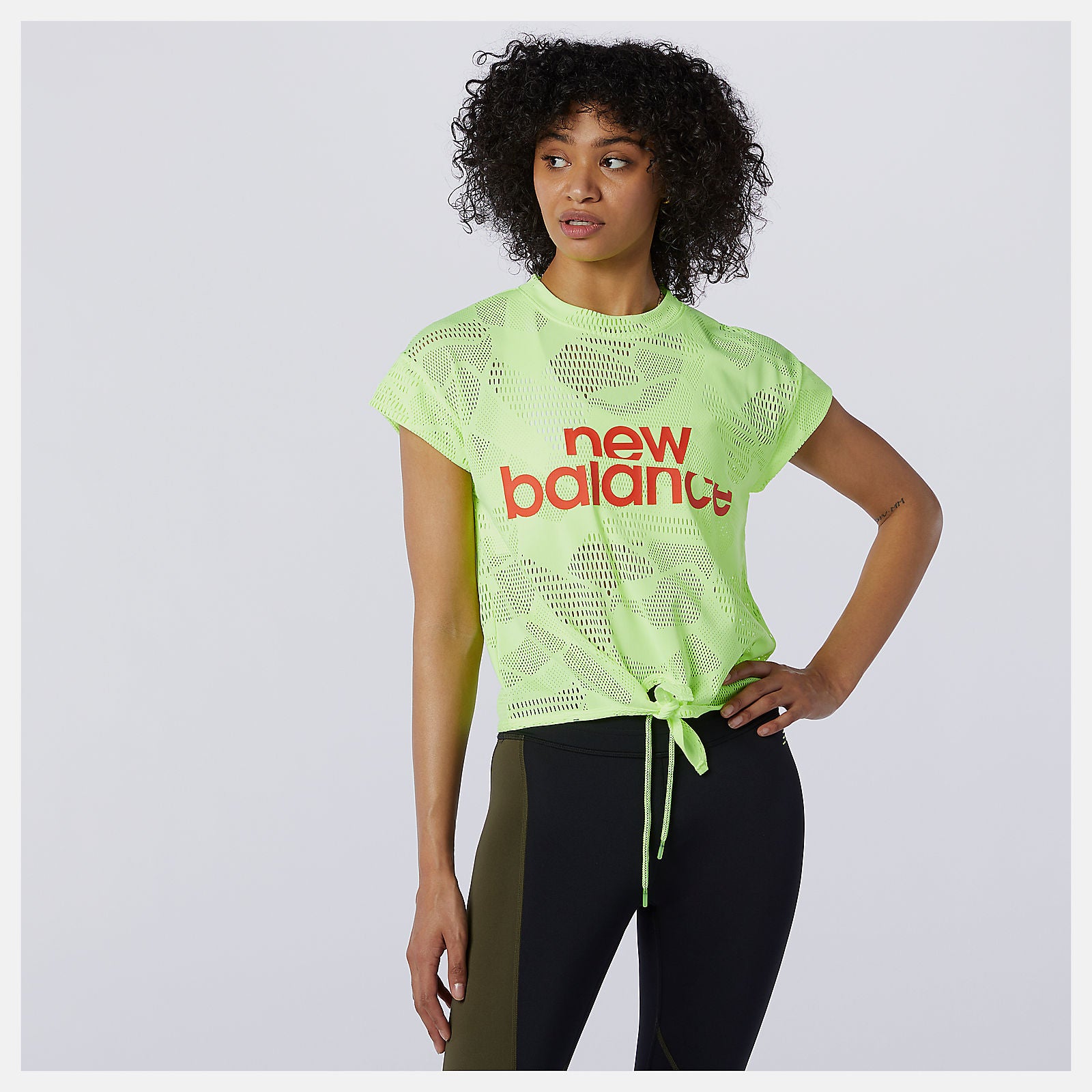 New Balance On Sale - Achiever Collide Open Mesh Tee