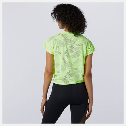 Achiever Collide Open Mesh Tee | New Balance Clothing - Women