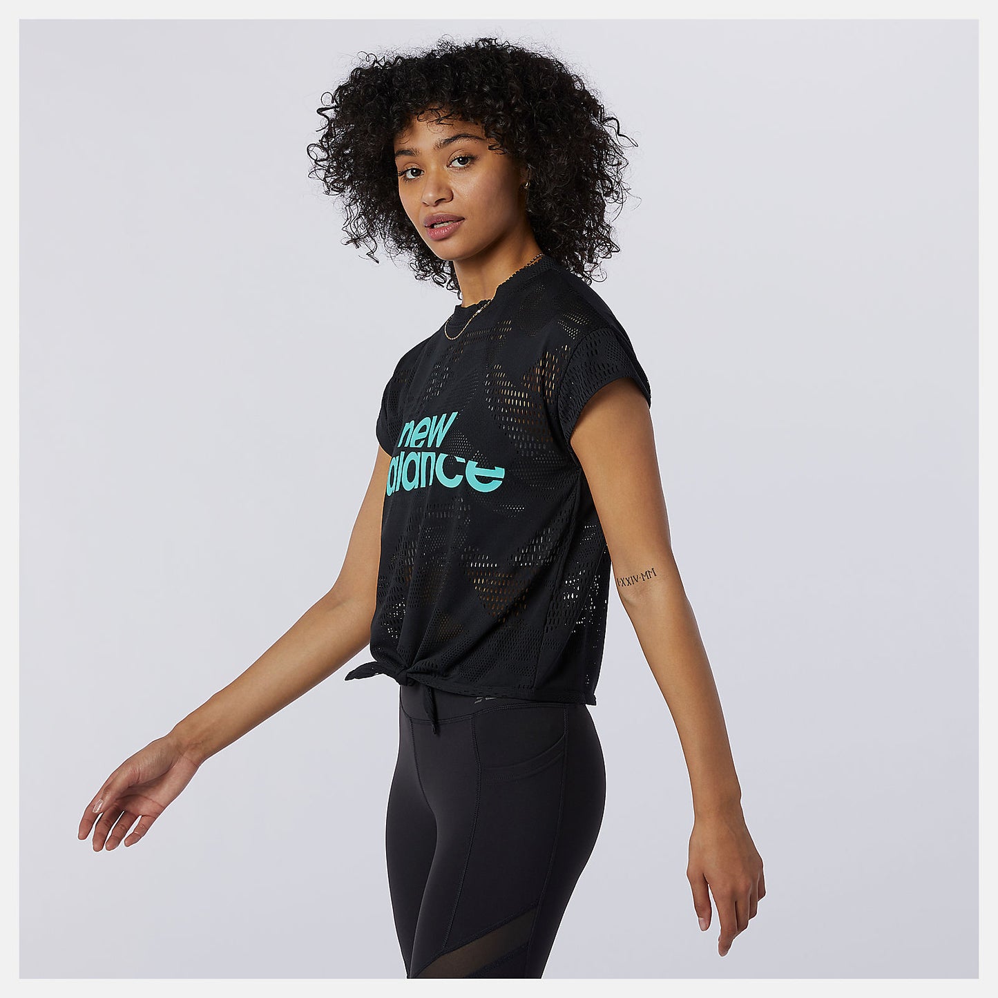 New Balance Discount - Achiever Collide Open Mesh Tee