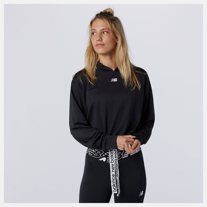 Relentless Cinched Hem Hoodie | New Balance Clothing - Women