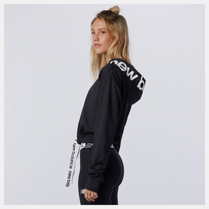 Relentless Cinched Hem Hoodie | New Balance Clothing - Women
