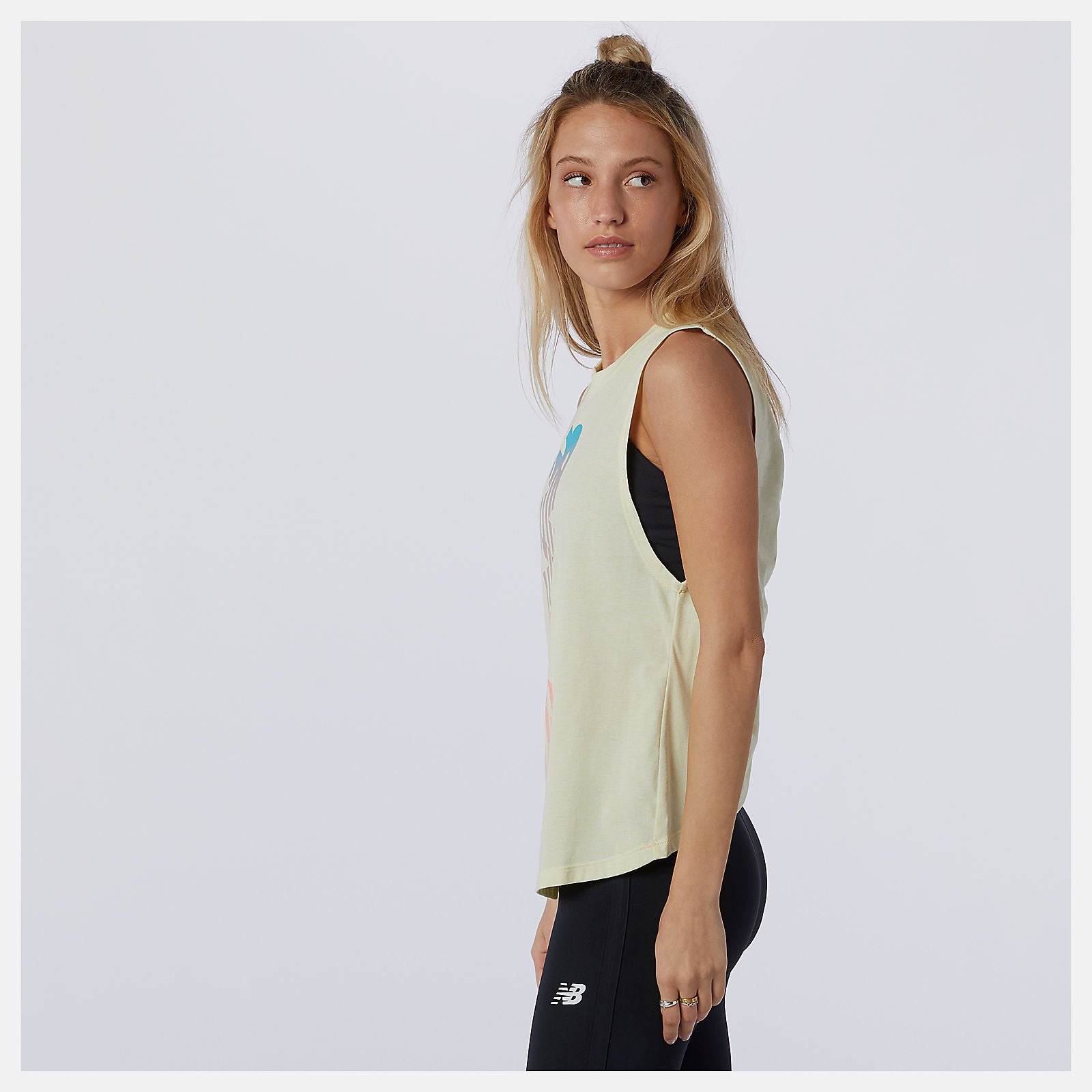 New Balance For Sale - Relentless Cinched Back Graphic Tank