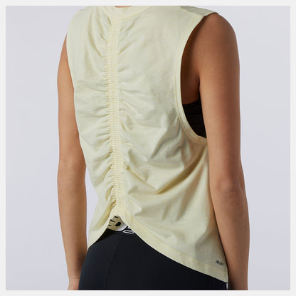Relentless Cinched Back Graphic Tank | New Balance Clothing - Women