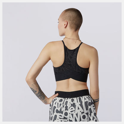Relentless Printed Crop Top | New Balance Clothing - Women