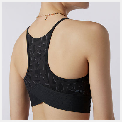 Relentless Printed Crop Top | New Balance Clothing - Women