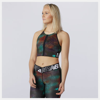 Relentless Printed Crop Top | New Balance Clothing - Women