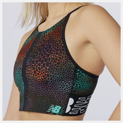 Relentless Printed Crop Top | New Balance Clothing - Women