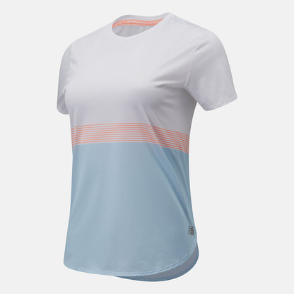 Printed Accelerate Short Sleeve | New Balance Clothing - Women
