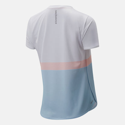 Printed Accelerate Short Sleeve | New Balance Clothing - Women