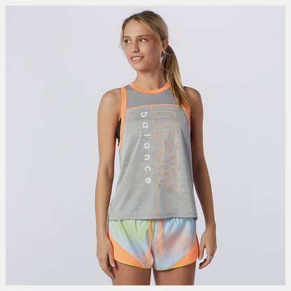 Printed Fast Flight Tank | New Balance Clothing - Women