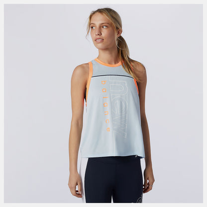 Printed Fast Flight Tank | New Balance Clothing - Women