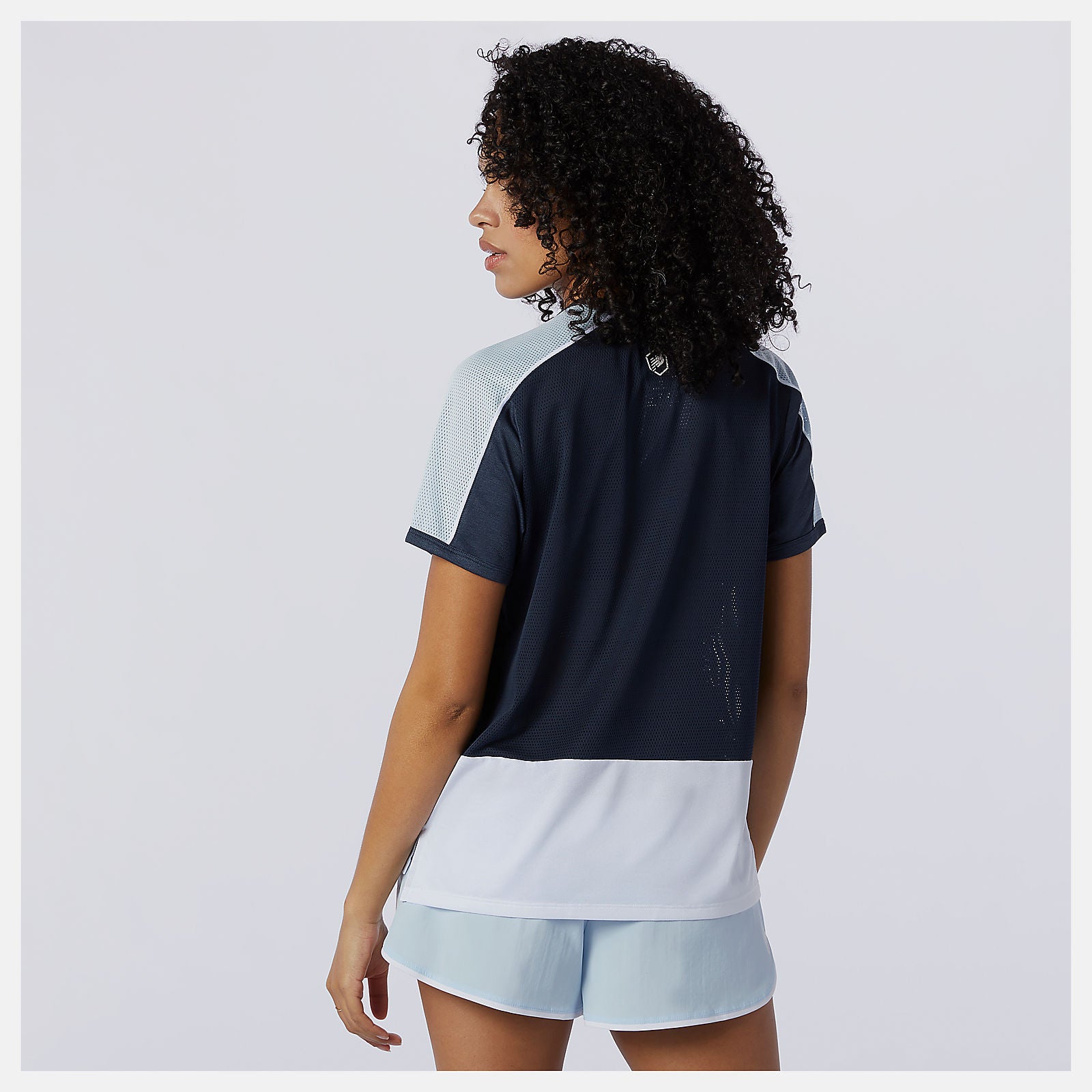 New Balance Discount - Printed Fast Flight Short Sleeve Top