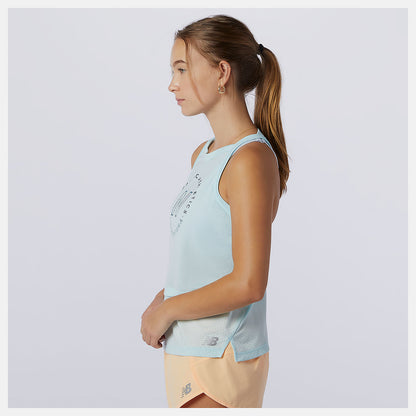 Printed Impact Run Hybrid Tank | New Balance Clothing - Women