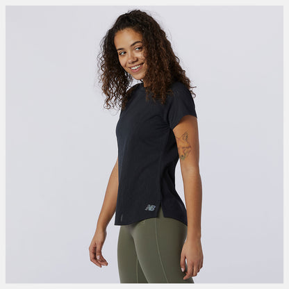 Q Speed Fuel Jacquard Short Sleeve | New Balance Clothing - Women